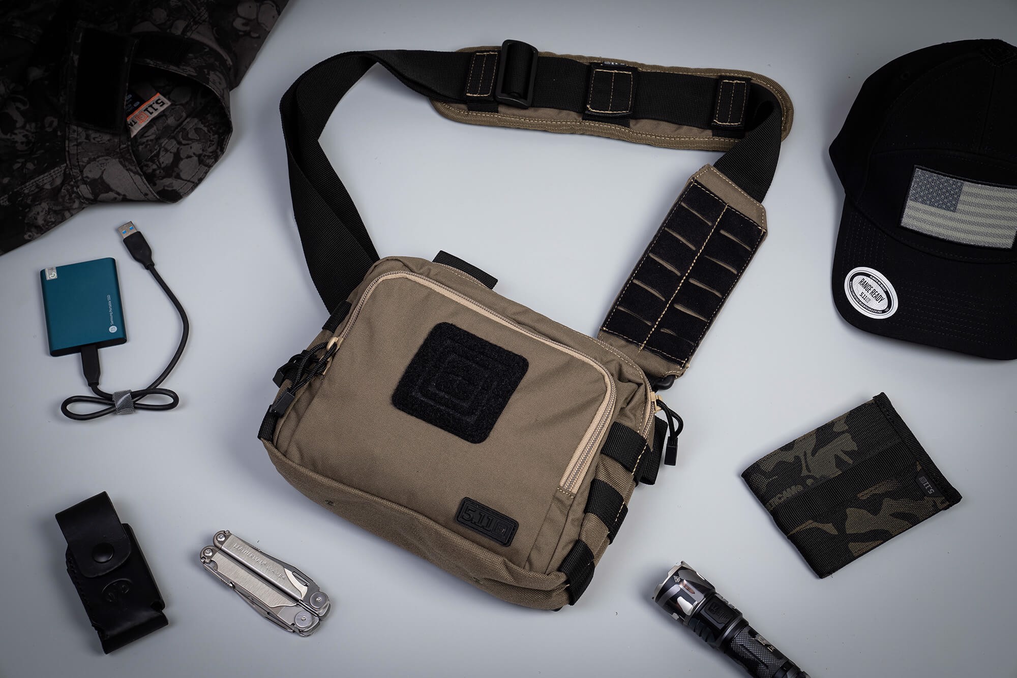 Túi 5.11 Tactical 2 banger nhiều ngăn tiện dụng