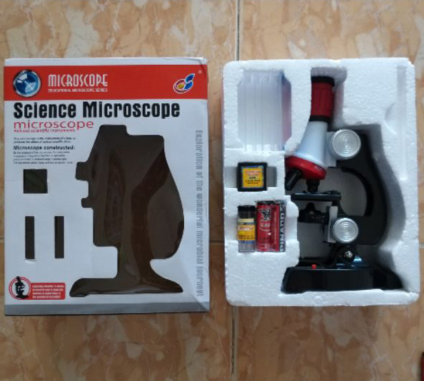 Bộ kính hiển vi trẻ em Science Microscope 1200x