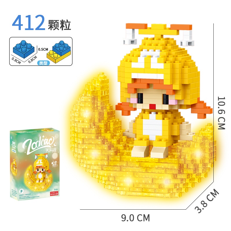 LẮP RÁP MÔ HÌNH 12 CUNG HOÀNG ĐẠO