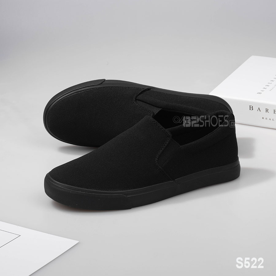 Giày lười nam - Slip on nam vải - Mã S522