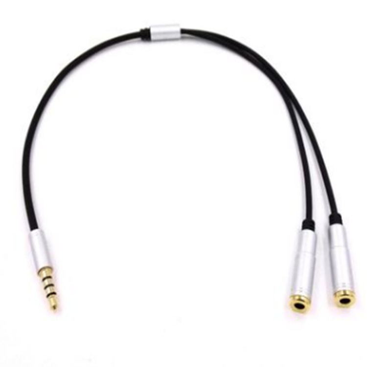 Cáp Chia 2 Tai Nghe Jack Cắm 3.5mm Dài 30cm