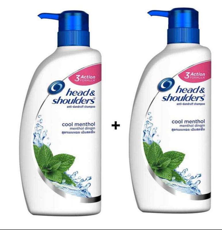 Combo 2 Dầu gội Head Shoulder Thailand Bạc hà 480ml/chai