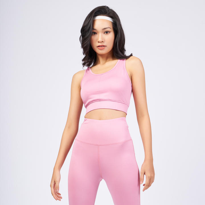 DELTA Áo Bra Thể Thao Nữ Và Quần Legging Tập Gym Yoga Công Nghệ Dri-Air Mát, Thấm Hút DELTABRLE08
