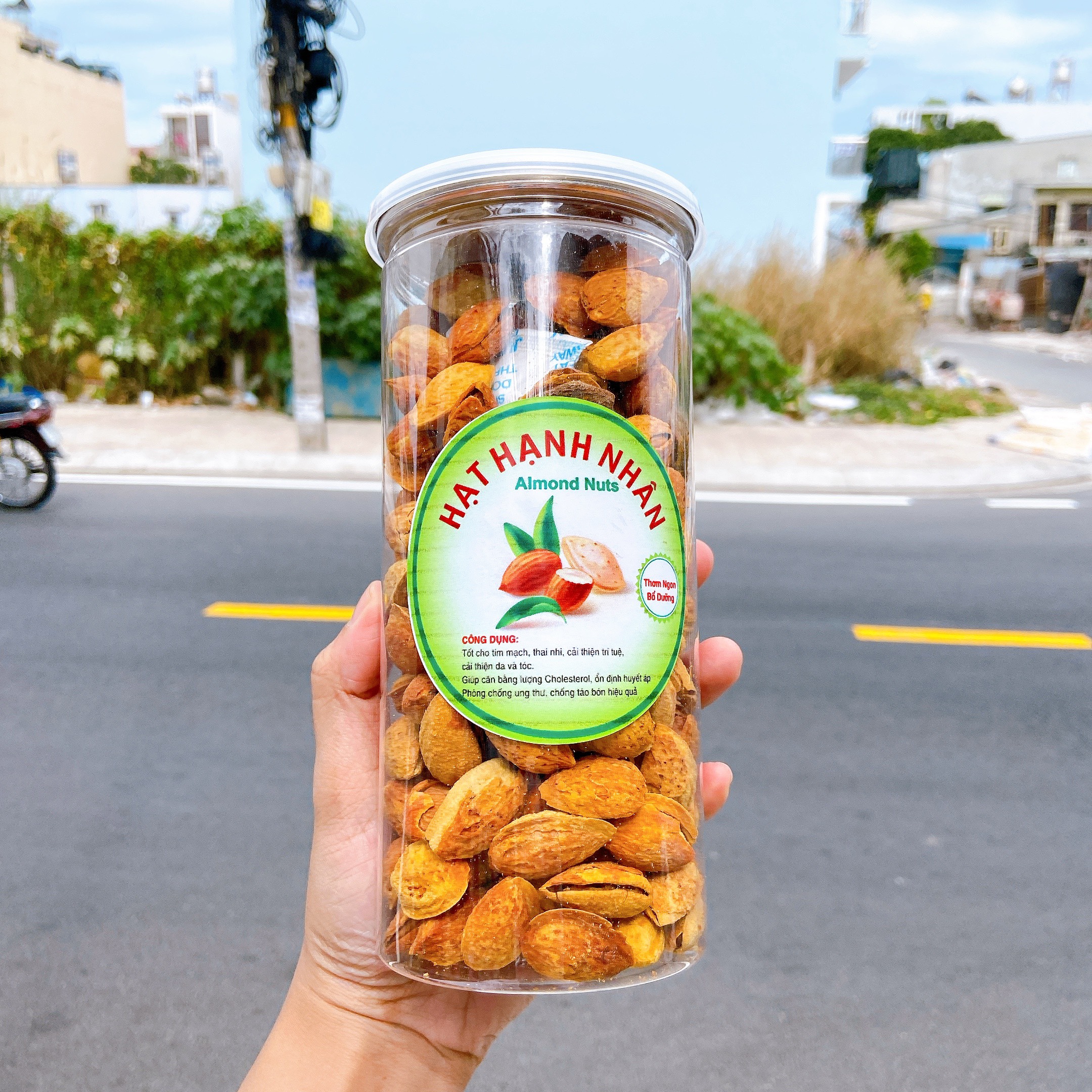 500GRAM HẠNH NHÂN RANG BƠ MỸ