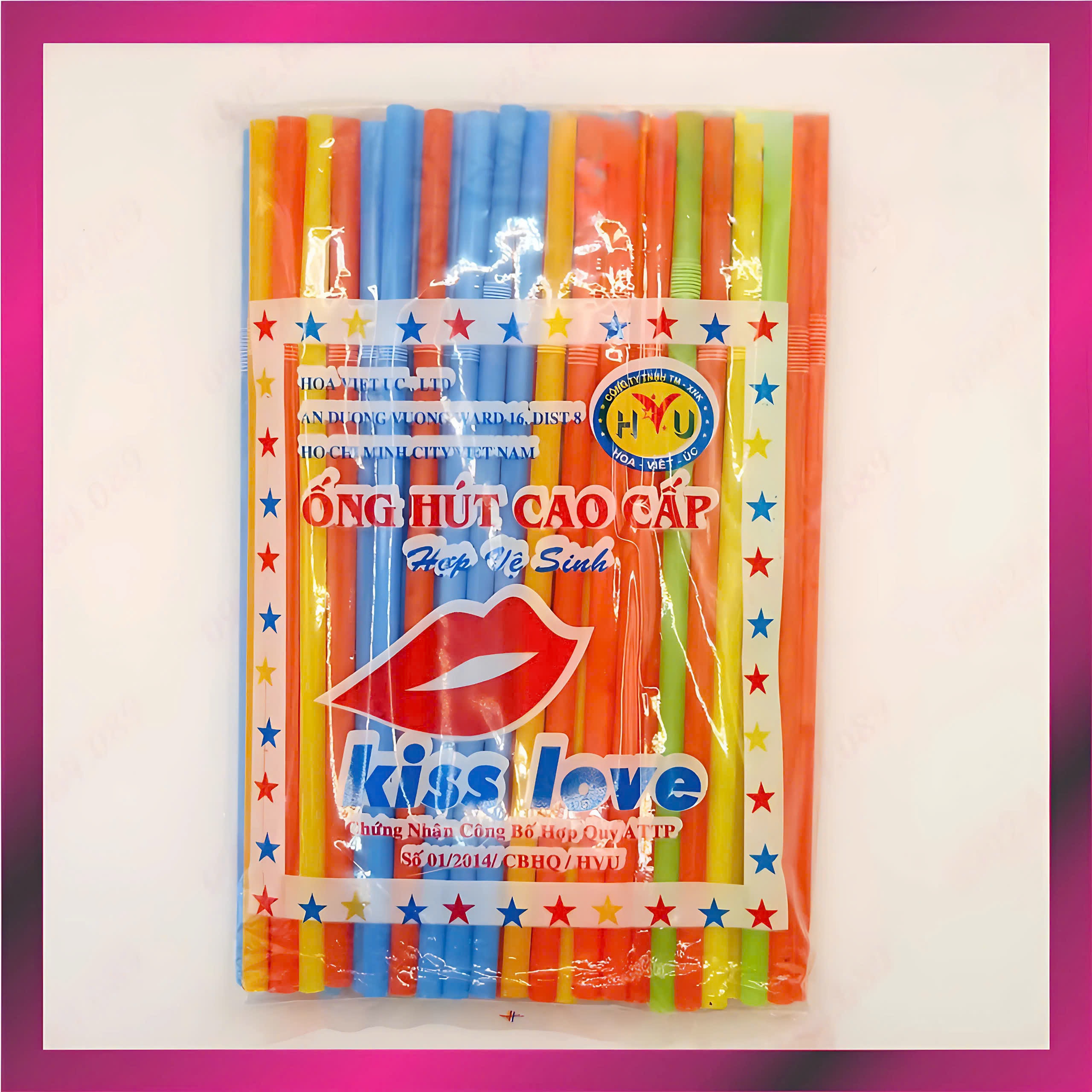 Ống hút cong bẻ đầu phi 6