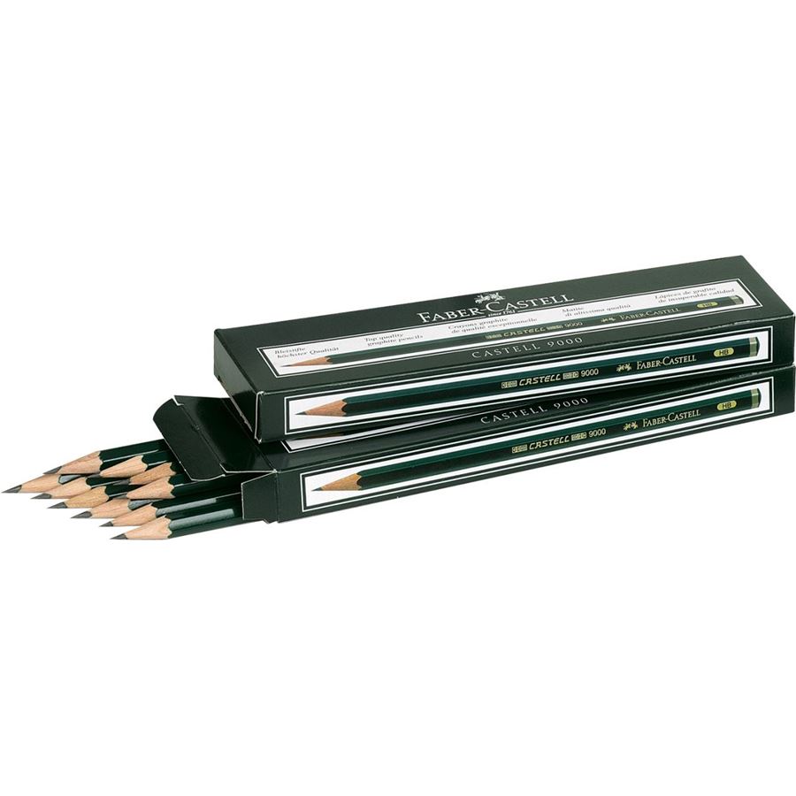 [OFFICIAL] Bút Chì Đen Castell 9000 Faber-Castell