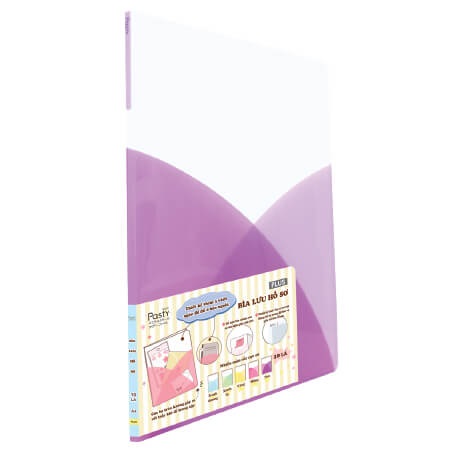 Bìa đựng hồ sơ Pasty Envelope - Dọc (Giao mẫu ngẫu nhiên)