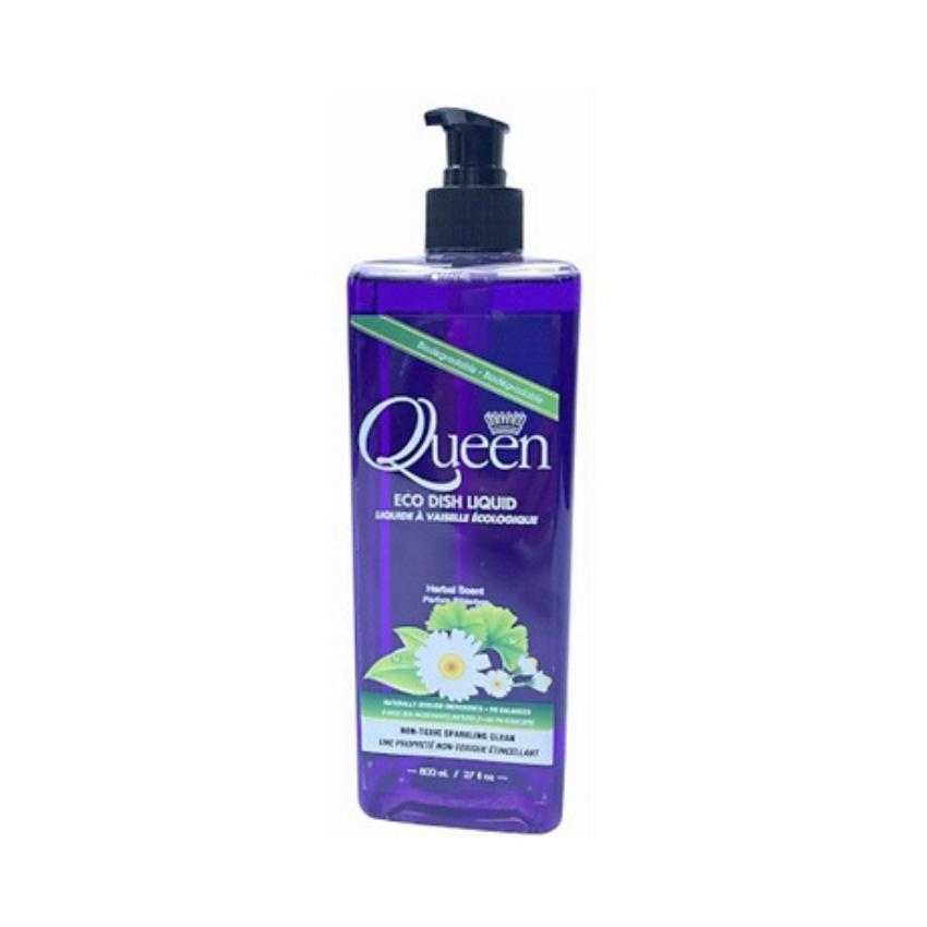 Nước rửa chén hữu cơ hương thảo mộc QUEEN 740ML