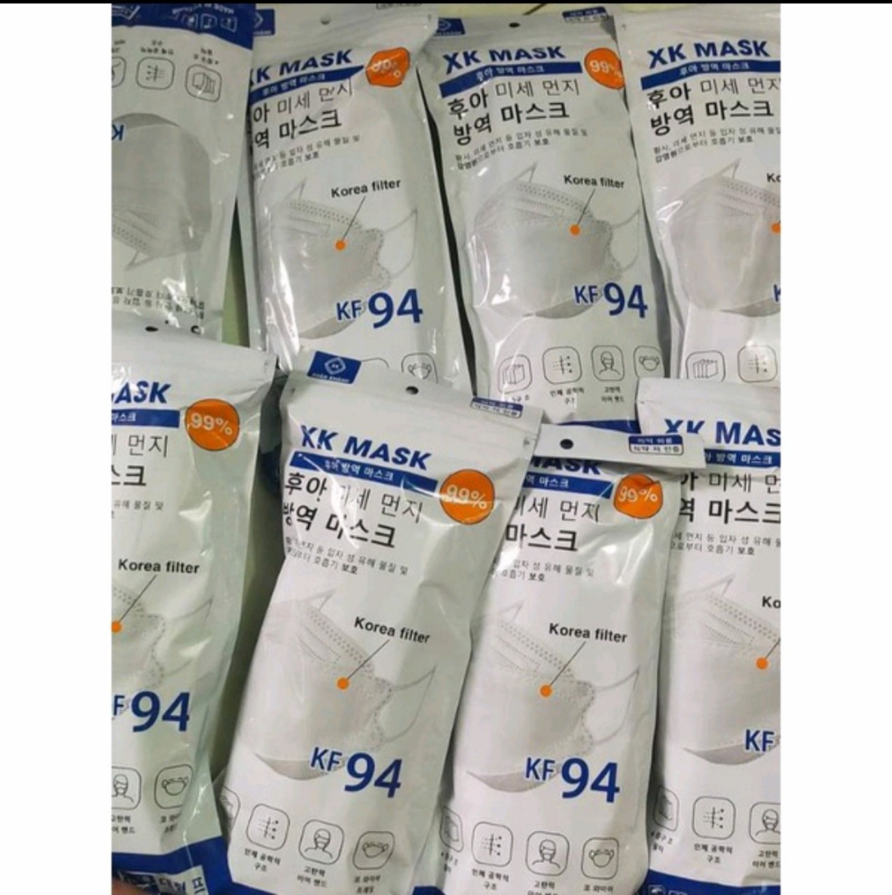 COMBO 50 CHIẾC KHẨU TRANG KF94 KENKO