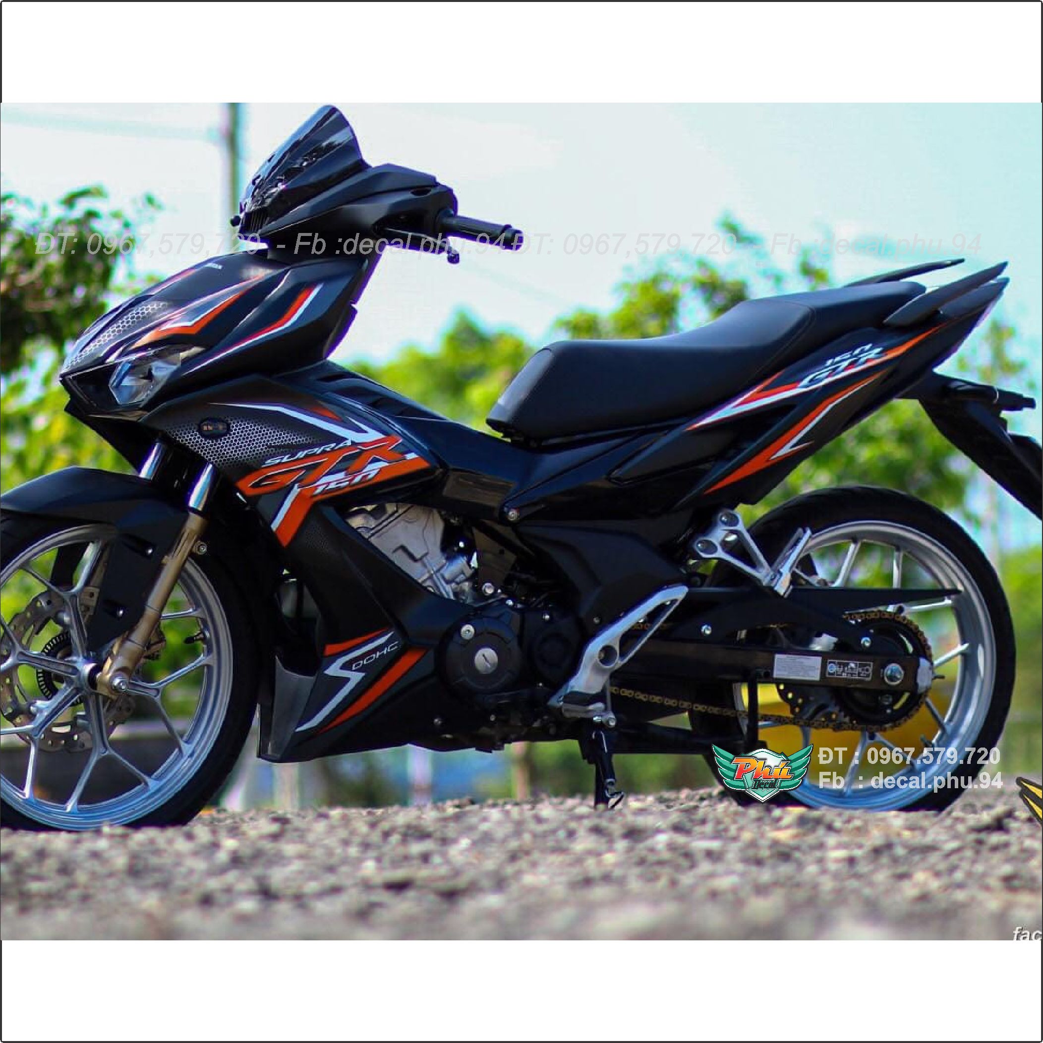 Tem rời winner x gtr cam đen 2021