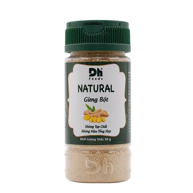 Hũ Natural Gừng bột (30G) - Thương hiệu DH Foods
