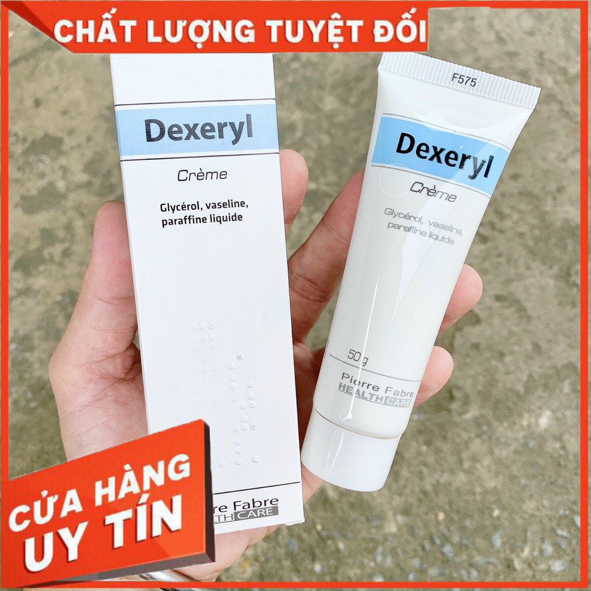 Kem dưỡng da khử nứt nẻ dexeryl 50g khử nứt nẻ , chàm , khô da, côn trùng đốt hiệu quả