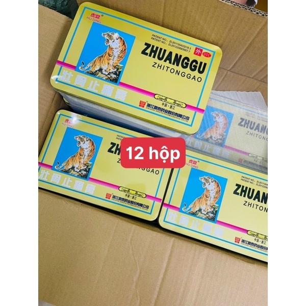 [CHÍNH HÃNG] Bộ 10 gói Cao dán con cọp Thái Lan (1 gói 4 miếng)