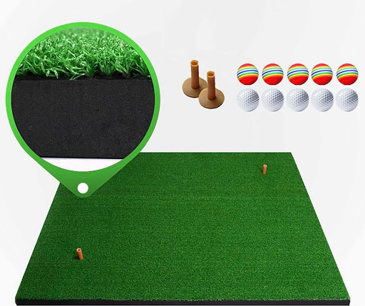 THẢM SWING GOLF MAT- THẢM PHÁT GOLF 1,5x1,5m ( Tặng 2 tee cao su)