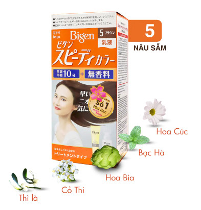 Nhuộm tóc phủ bạc bigen nội địa nhật - hàng nội địa nhật