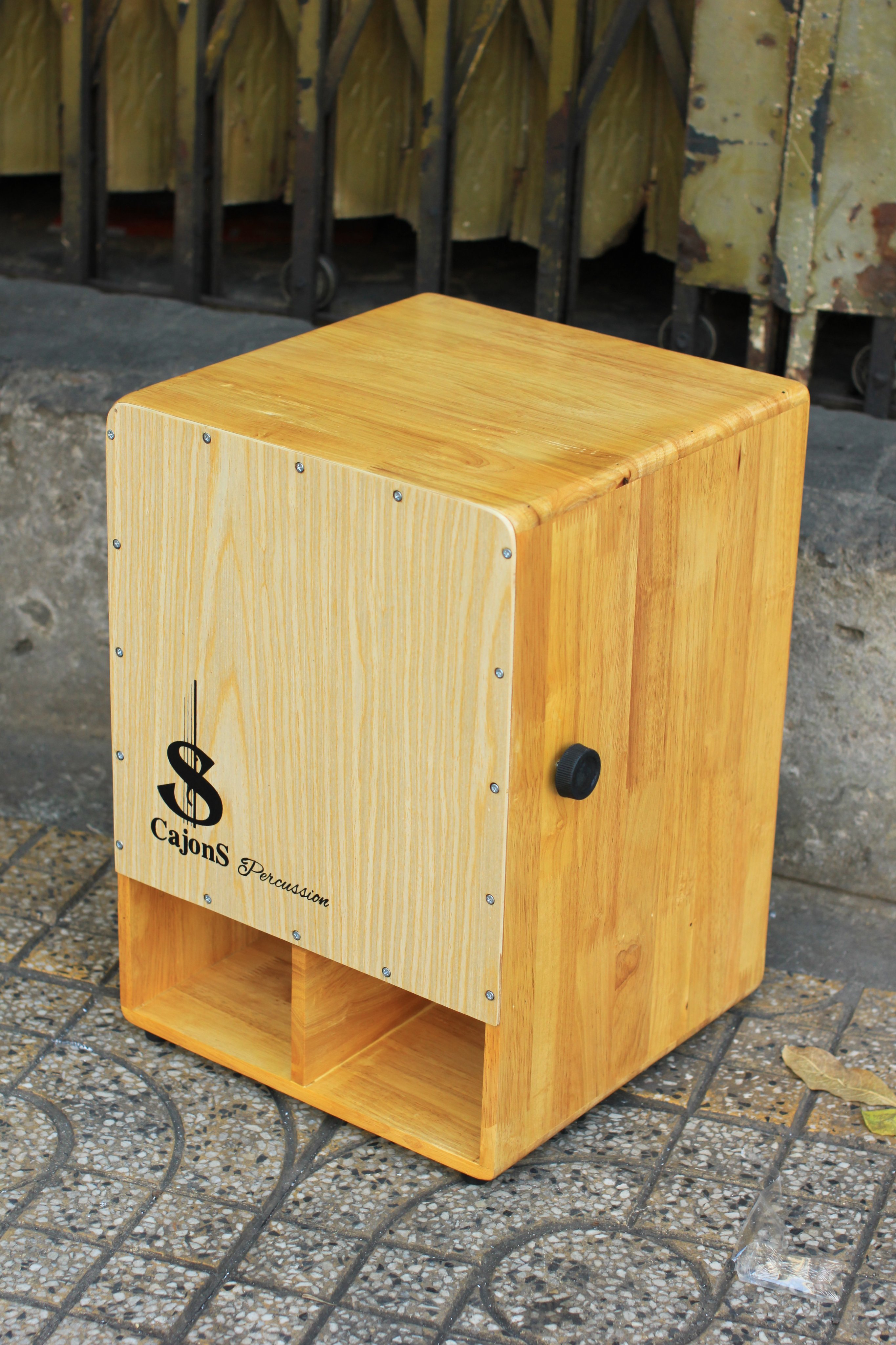 Trống cajon giá rẻ gỗ thịt, trống cajon Sup-Pro04