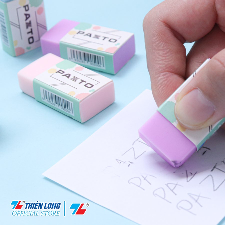 Combo 5 Cục Gôm tẩy không mùi Thiên Long Pastel Pazto Thiên Long E-010