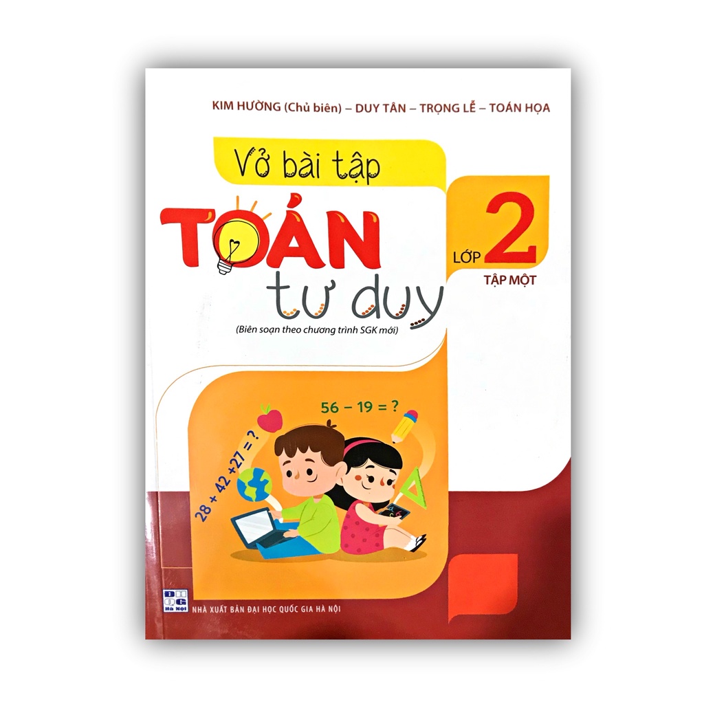 Sách - vở bài tập toán tư duy lớp 2 -