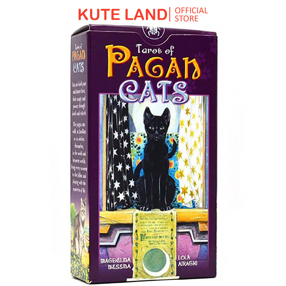Bài tarot tarot of pagan cats tarot tiên tri cao cấp tặng đá thanh tẩy