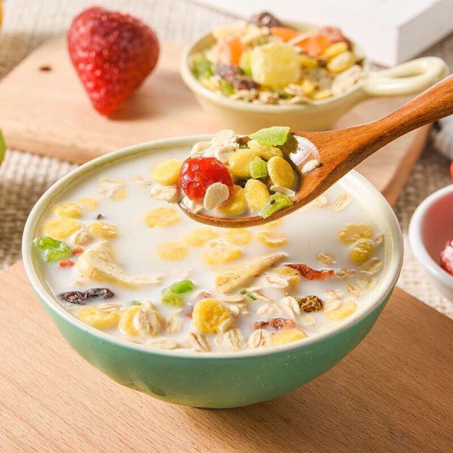 [HN] 1 HỘP NGŨ CỐC HOA QUẢ 500gr