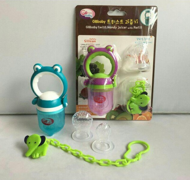 SET Túi nhai chống hóc ăn dặm cao cấp cho bé, Chất liệu Silicone và PP an toàn, không chứa BP