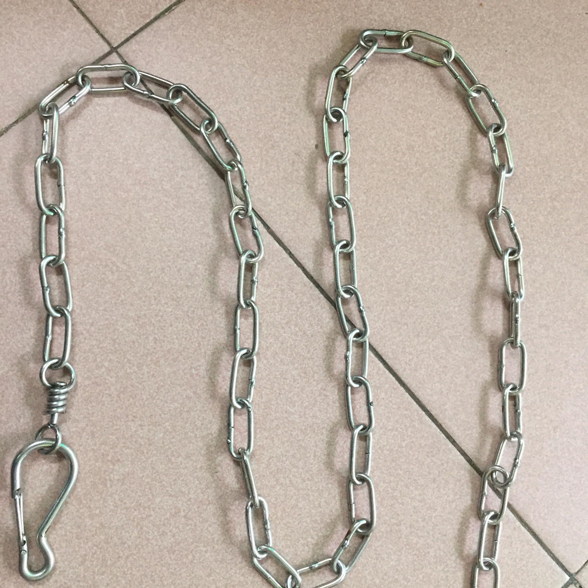 Dây xích inox 102 cho chó từ 10kg trở lên