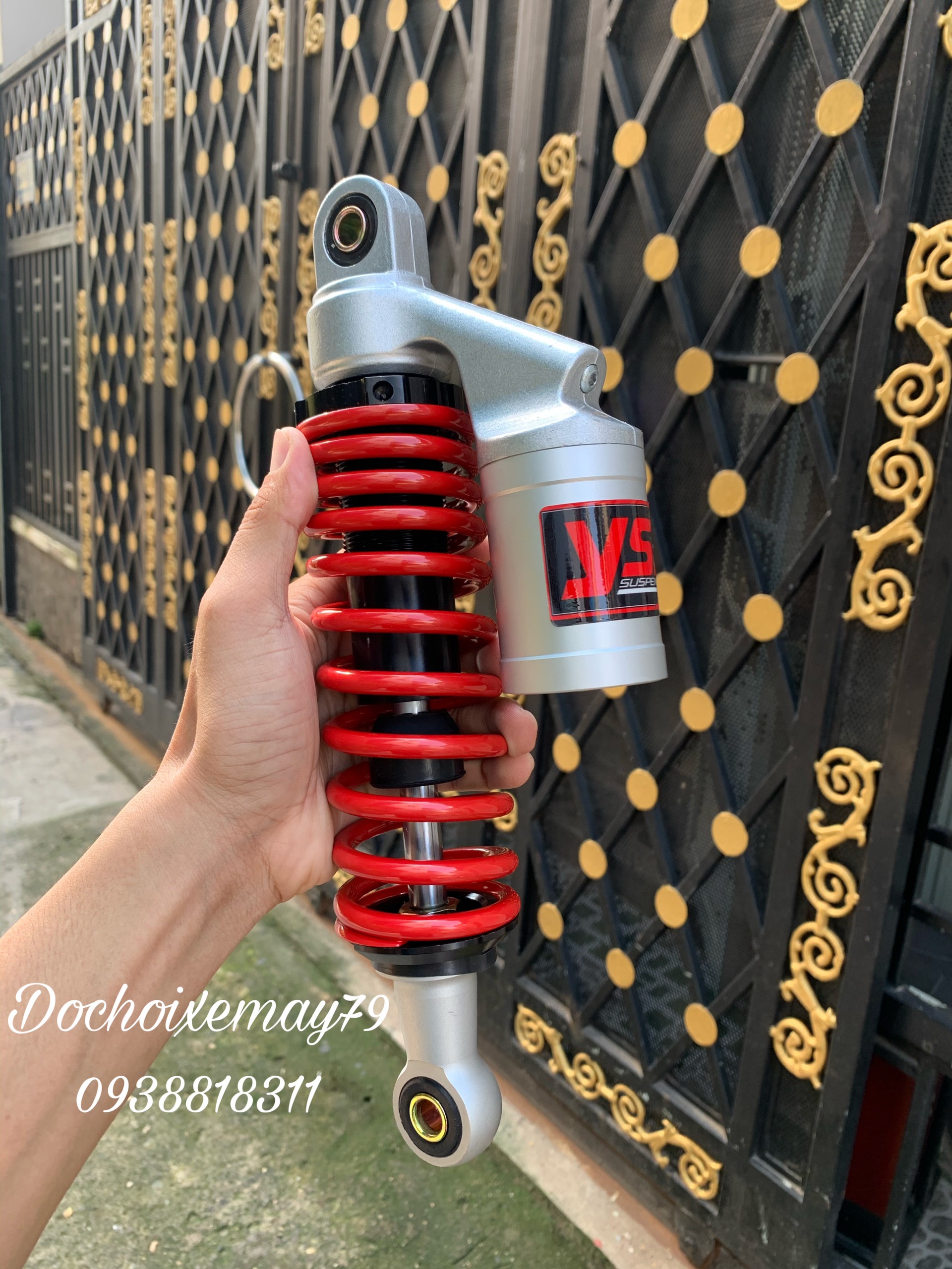 Phuộc YSS bình dầu gắn Sirius - Jupiter