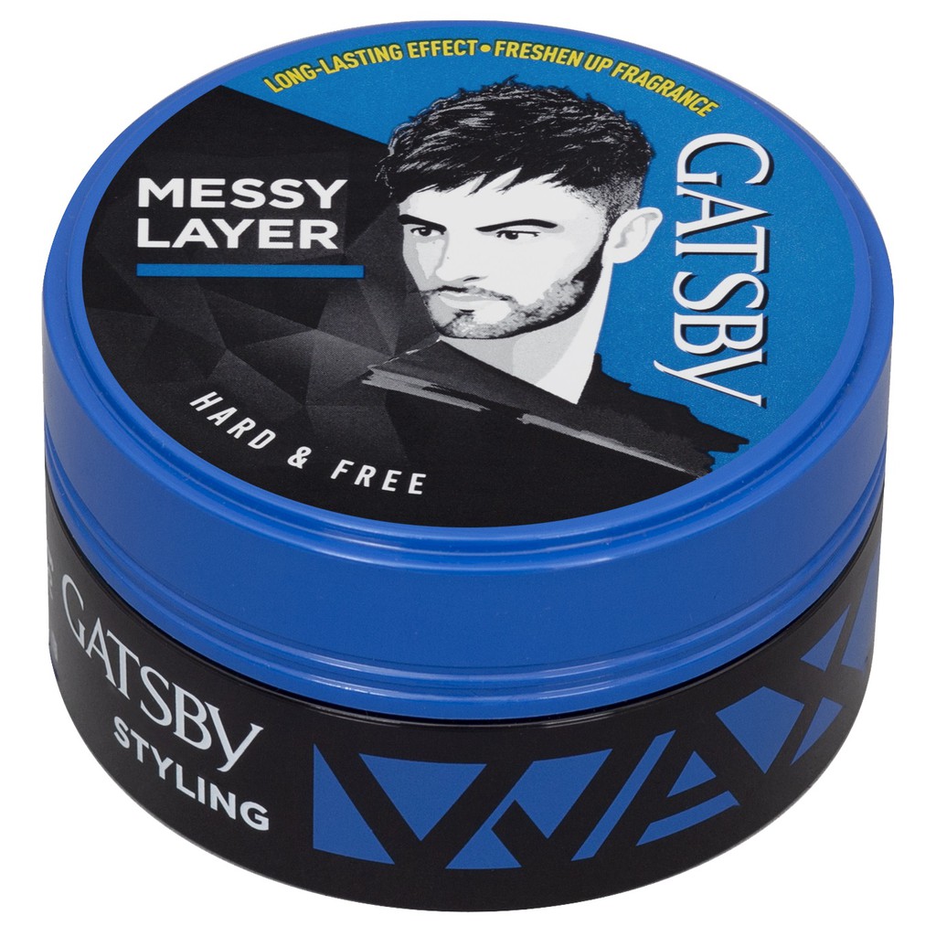 HARD & FREE - SÁP WAX VUỐT TÓC GATSBY NHẬT BẢN