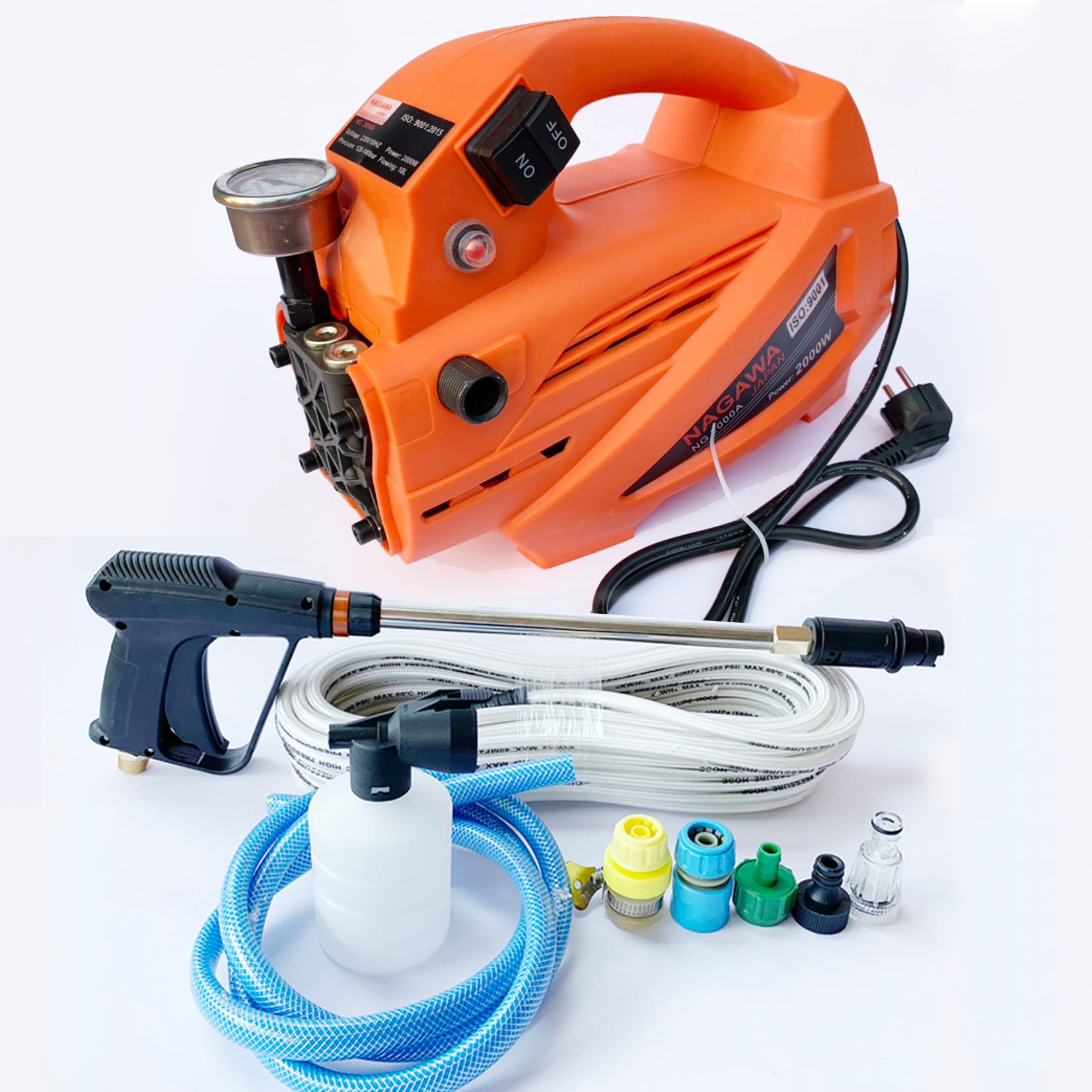 Máy Rửa Xe Gia Đình Nagawa 2300w
