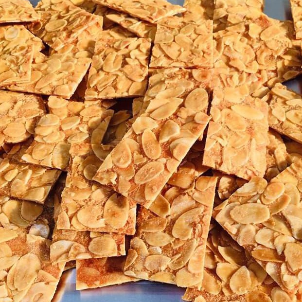 200G Bánh ngói hạnh nhân keto