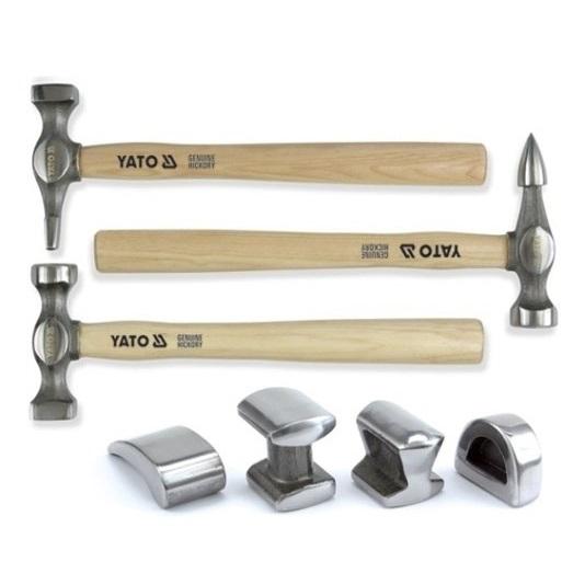 Bộ đe và búa làm đồng Yato YT-4590 (7 chi tiết)