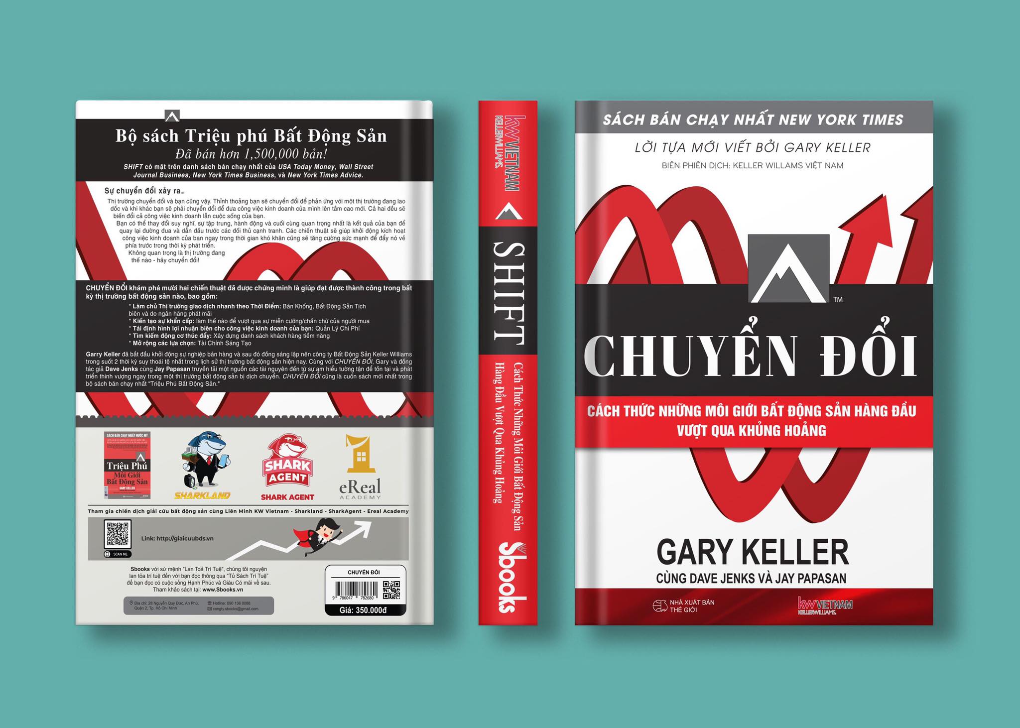 SBOOKS - Sách: Chuyển đổi - Shift (cách thức những môi giới bất động sản hàng đầu vượt qua khủng hoảng)