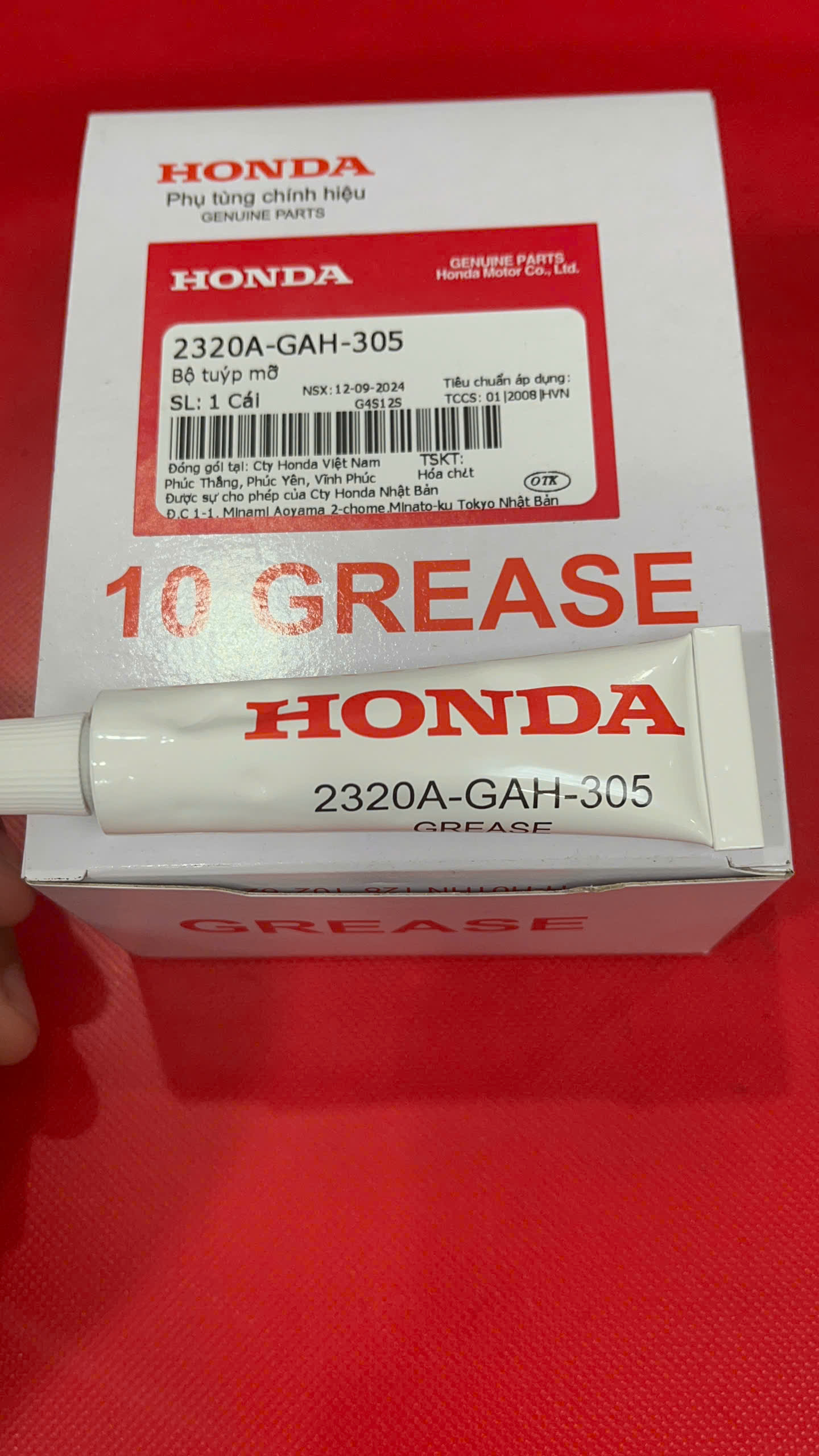 Mỡ bò chịu nhiệt Honda