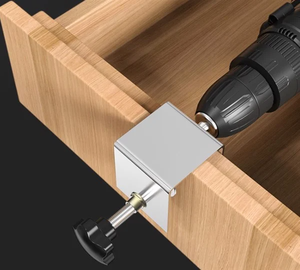 Kẹp cố định mặt hộc ngăn kéo tủ ( bộ 2 cái )