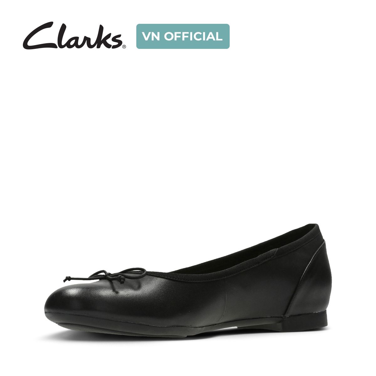Giày Đế Bệt Da Nữ Clarks - Couture Bloom