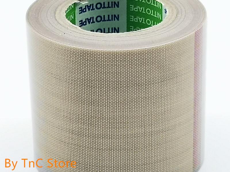 Băng keo chịu nhiệt cao và kháng hóa chất Nitto PTFE No.973UL nâu 0.13mmx13mmx10m nhiều tùy chọn