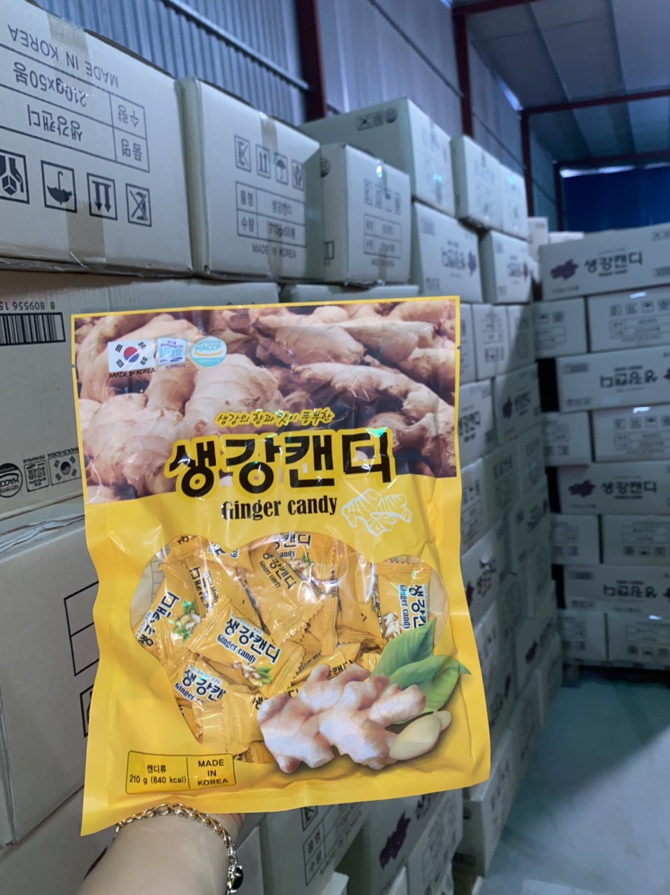 Kẹo Gừng CANDYMADE Hàn Quốc 210g