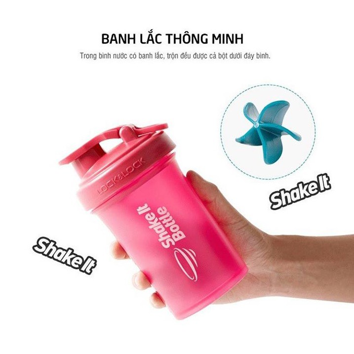 Bình Lắc SHAKE IT Lock&Lock 600ml HAP945