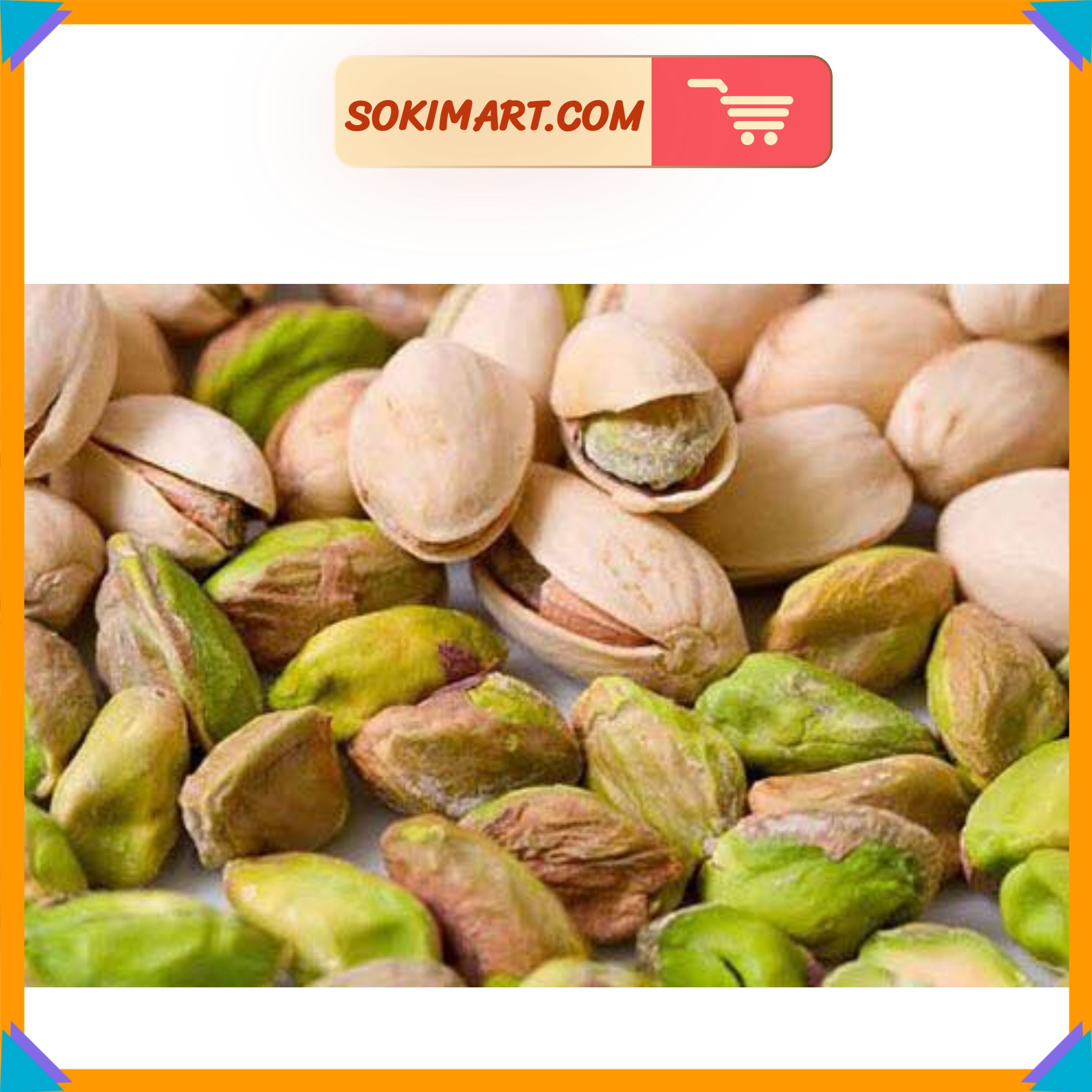 Hạt dẻ cười Mỹ ( ko tẩy trắng) - 500g
