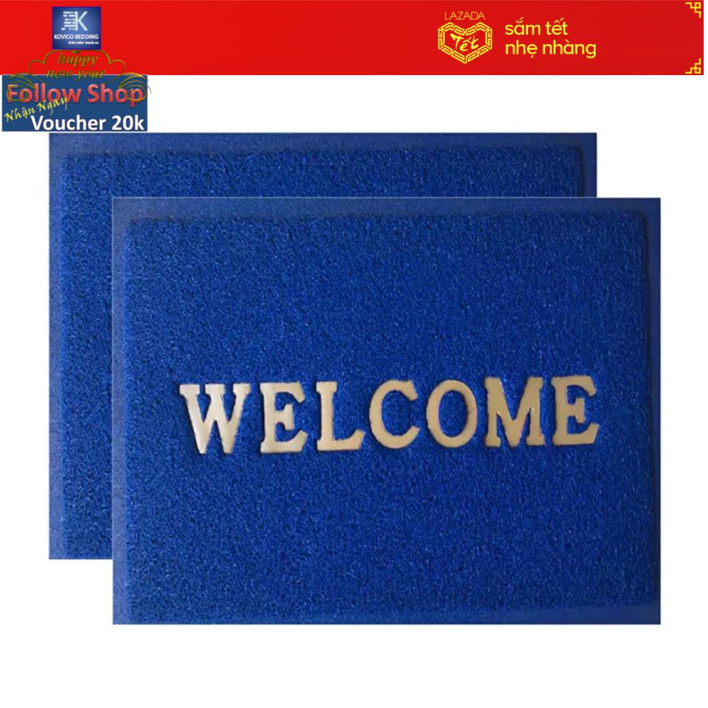 Combo 2 thảm Welcome 40*60