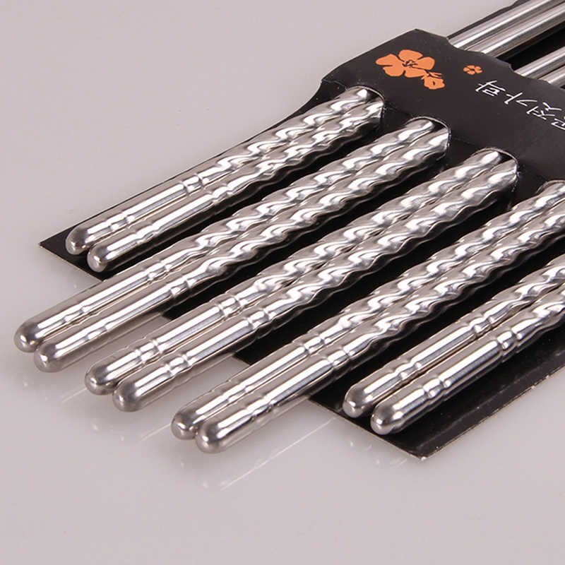 COMBO 20 ĐÔI Đũa inox bền đẹp