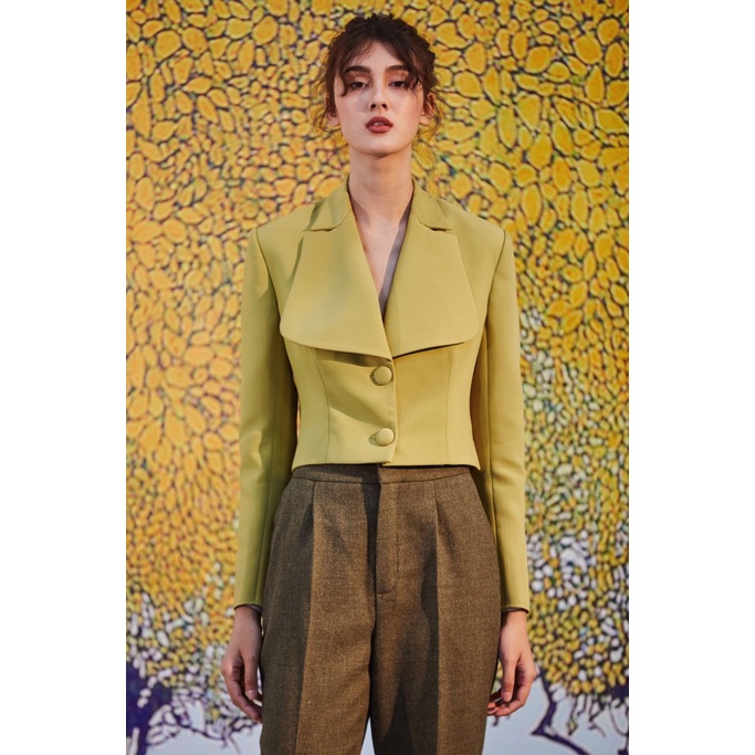 Primrose Blazer- Áo Blazer Ve Cổ To Lạ Mắt