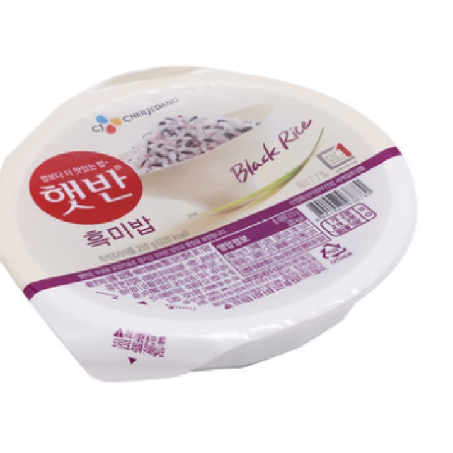 Cơm Gạo Nếp Than Ăn Liền Cj 210G