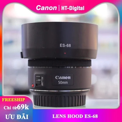 Lens Hood ES-68 cho ống kính Canon 50mm F1.8 (Loa che nắng ES-68)