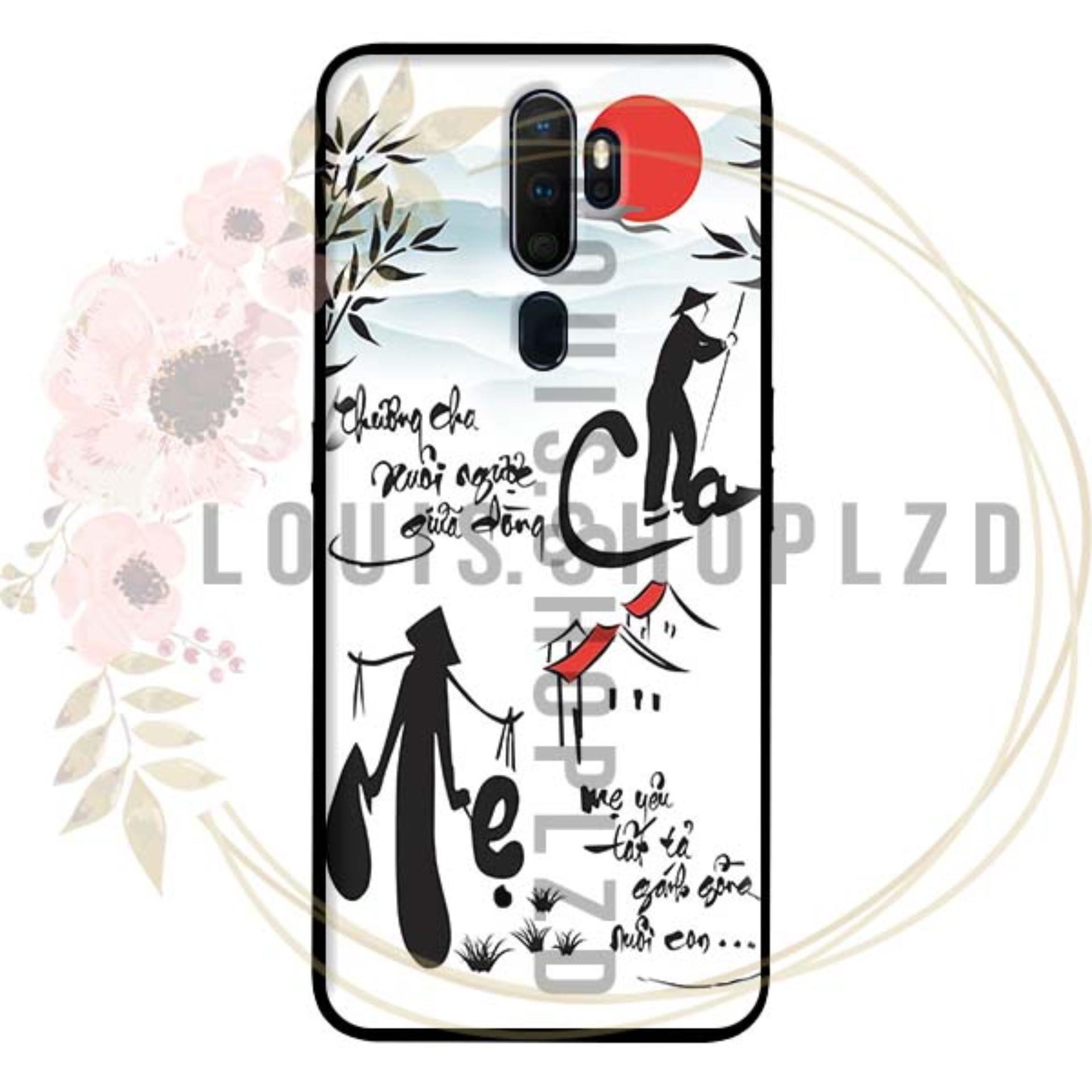 Ốp Lưng Oppo A5 2020, A9 2020 - Thương Cha Mẹ