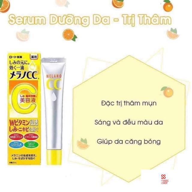 Tinh chất trị thâm,nám,trắng da Serum Cc Melano Rohto