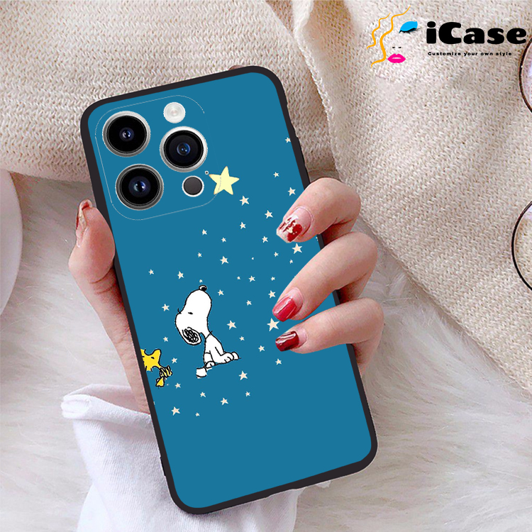 Ốp lưng iPhone 14 Pro viền dẻo TPU BST Snopy