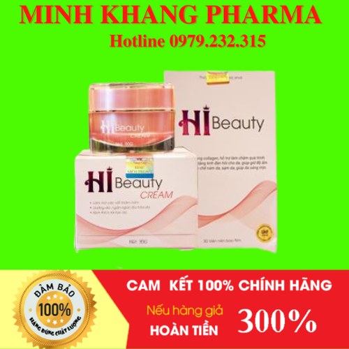 Kem dưỡng hi beauty trắng da sạch nám chính hãng- minh khang pharma 1