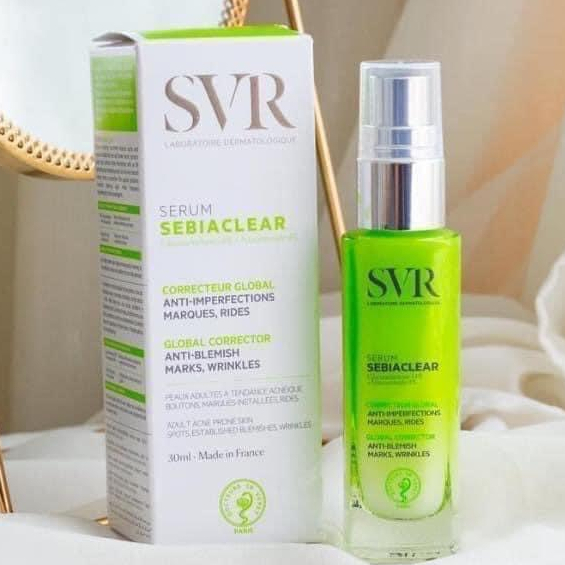 Tinh Chất Serum Giảm Mụn, Mờ Thâm SVR Sebiaclear Serum 30ml