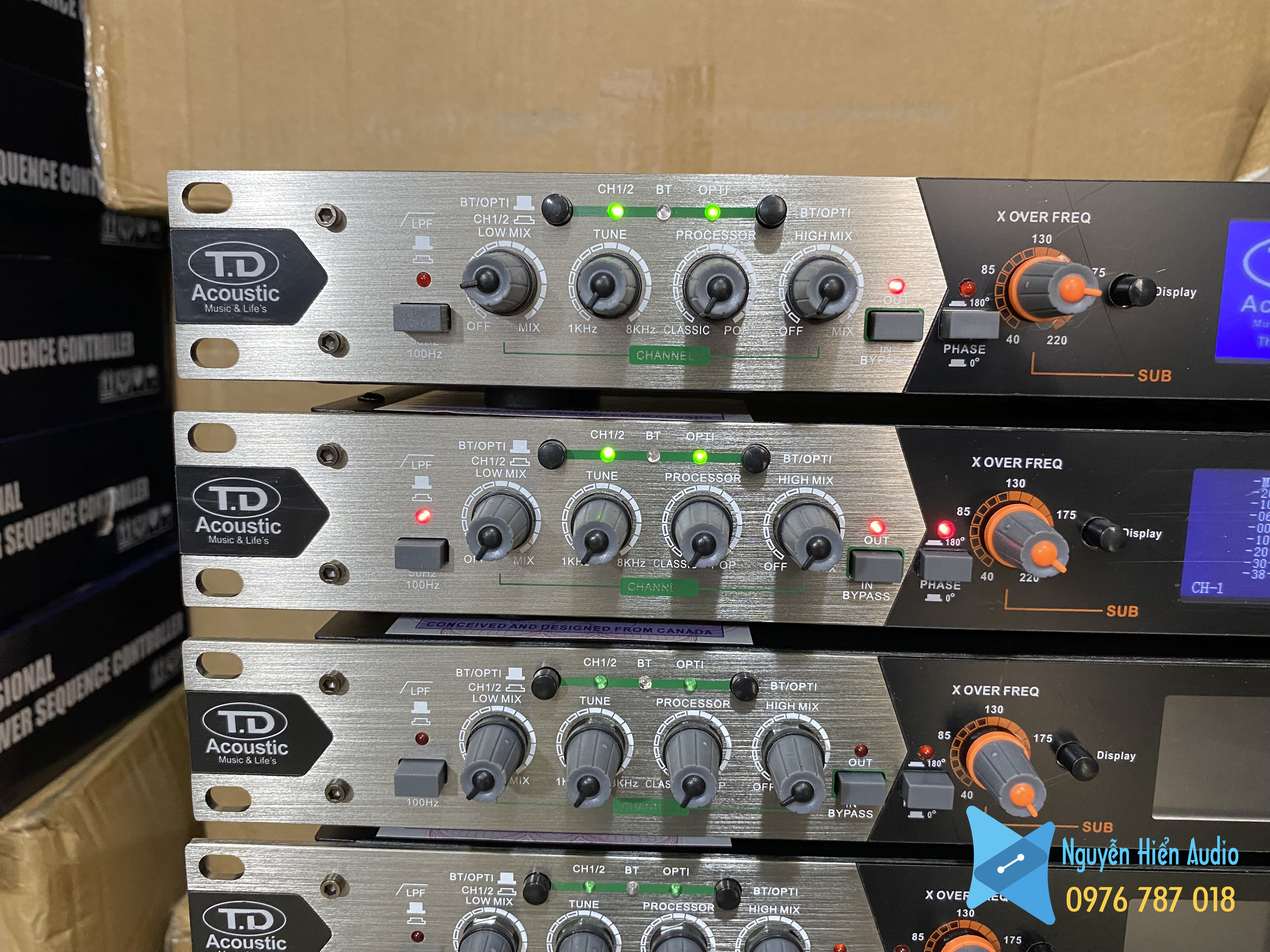 Nâng tiếng TDacoustic CB900 Ultra cổng Quang, Bluetooth (xả hàng)